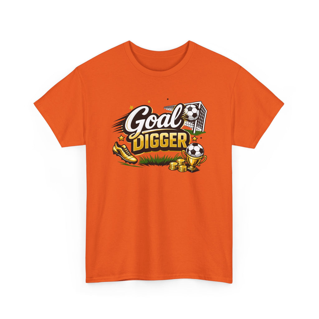 Goal Digger Soccer T-Shirt — Motivational Soccer Player Tee