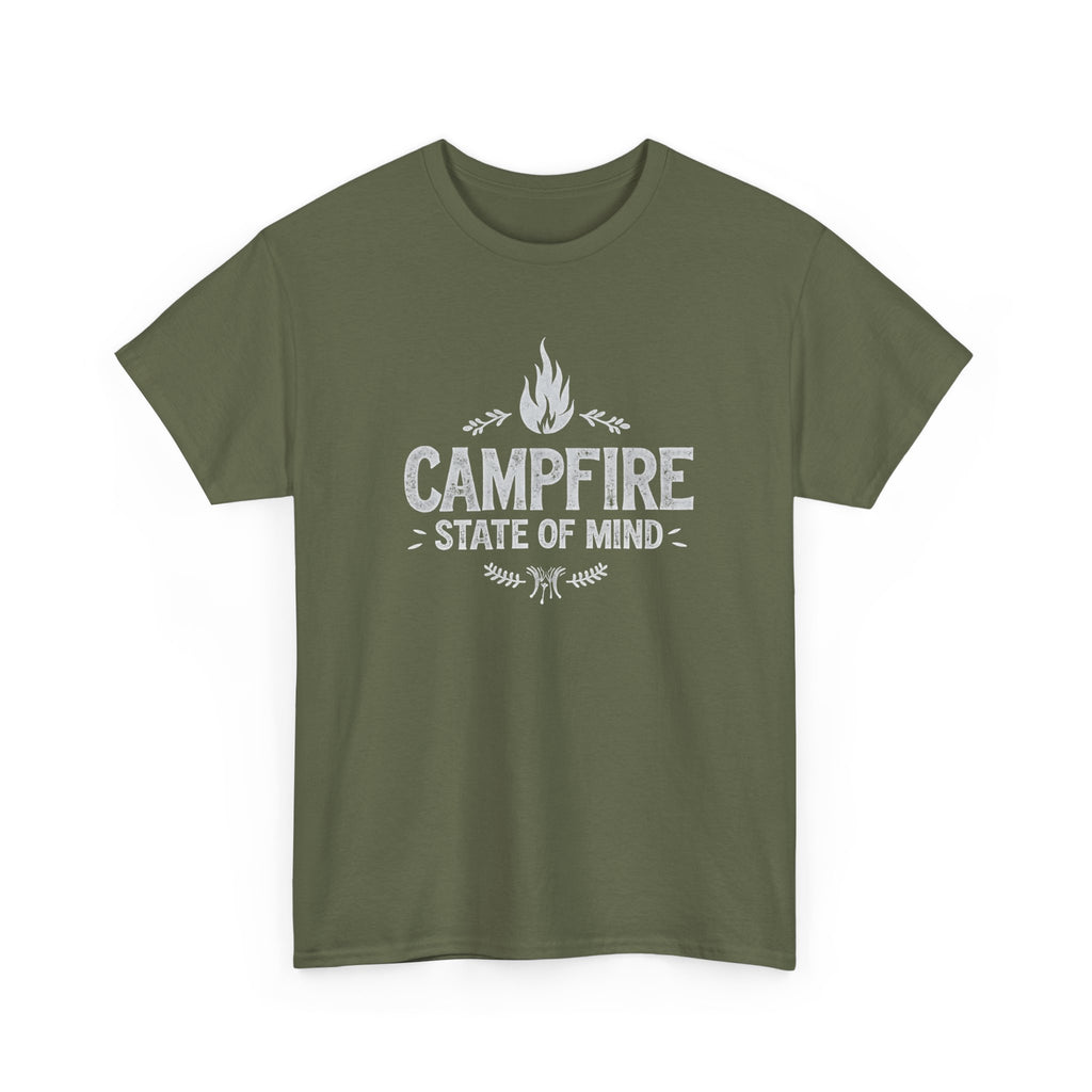 Campfire State of Mind T-Shirt — Outdoor Camping Tee