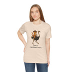 Cat Cowboy Riding Ostrich T-Shirt – Whimsical Western Animal Tee