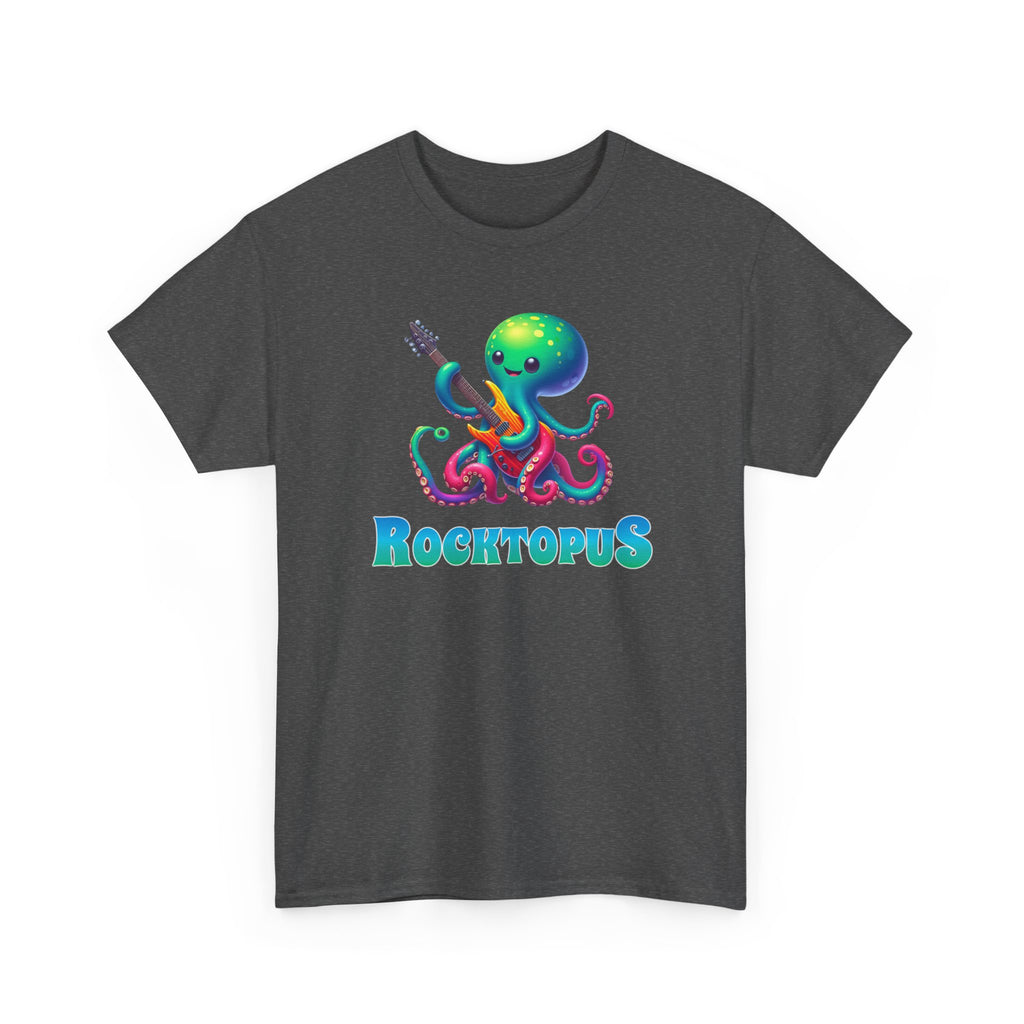 Rocktopus T-Shirt — Cute Octopus Playing Guitar Graphic Tee