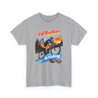 Cycling T-Shirt — "I'd Rather Be Riding" Graphic Tee