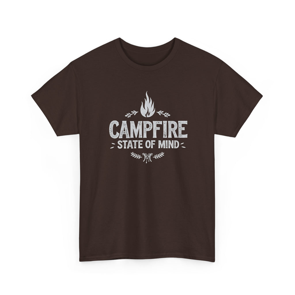 Campfire State of Mind T-Shirt — Outdoor Camping Tee