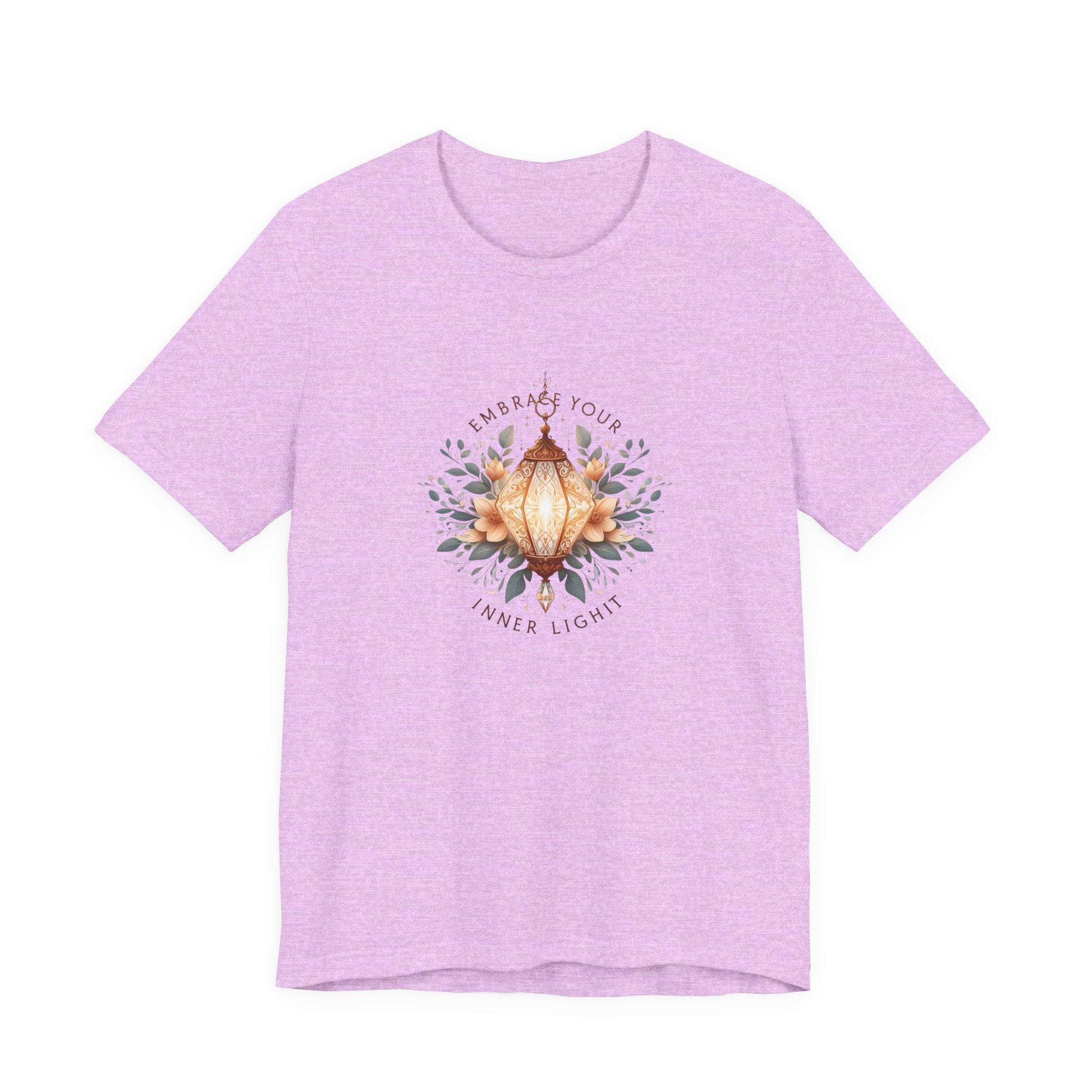 Lotus Lantern Tee — Embrace Your Inner Light Short Sleeve Shirt