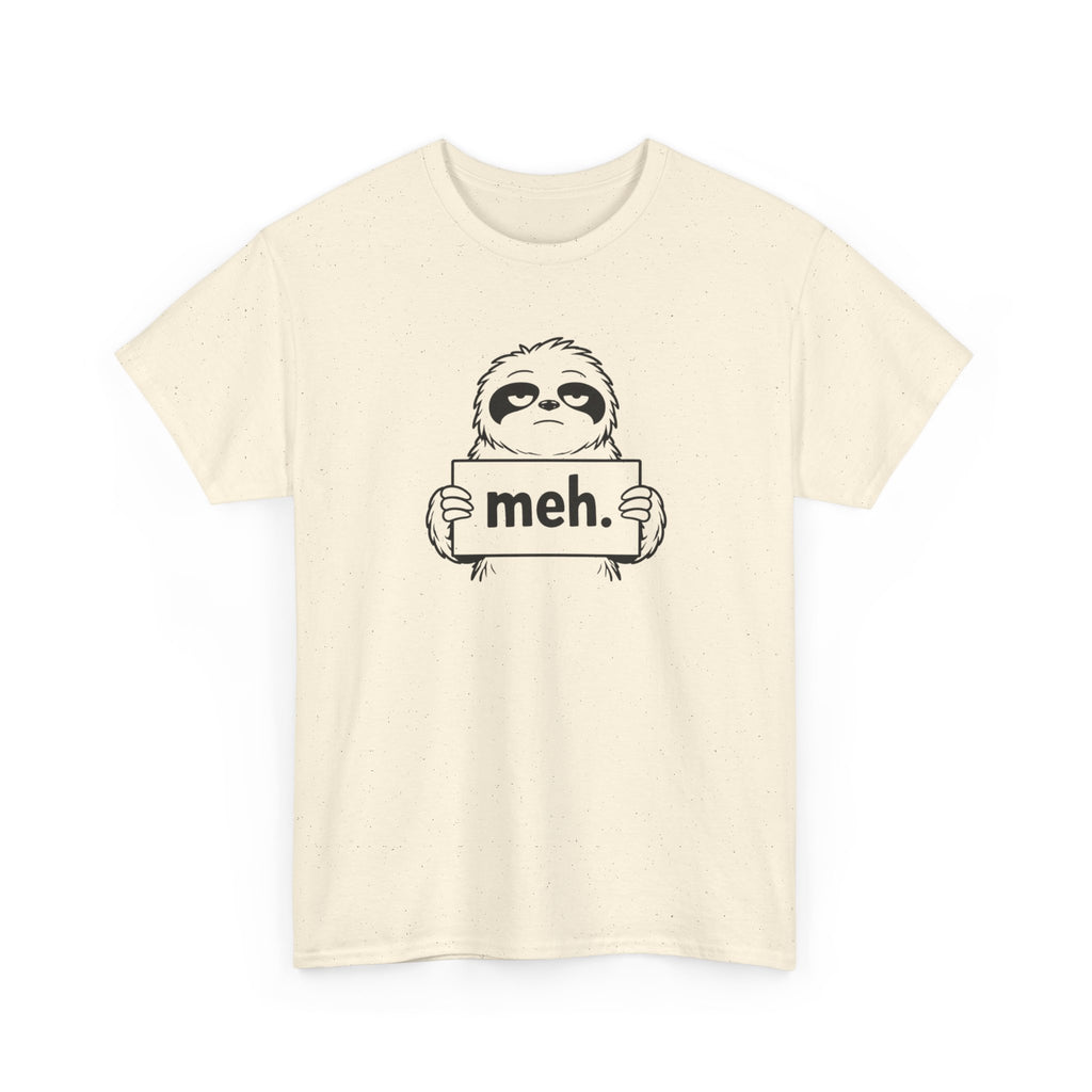 Sloth "meh." Graphic Tee - Cute Casual Funny T-Shirt