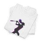 Baseball Batter Silhouette Tee — Women's Baseball Softball T‑Shirt