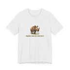 Elephant Rhino Graphic Tee — "elephino what the heck this is" Funny Wildlife T-Shirt