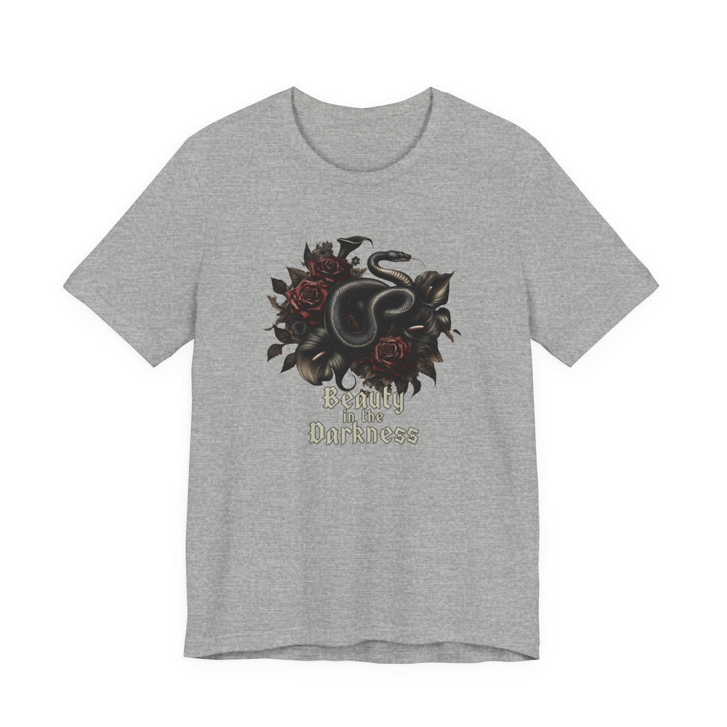 Snake Floral T-Shirt — Beauty in the Darkness Graphic Tee