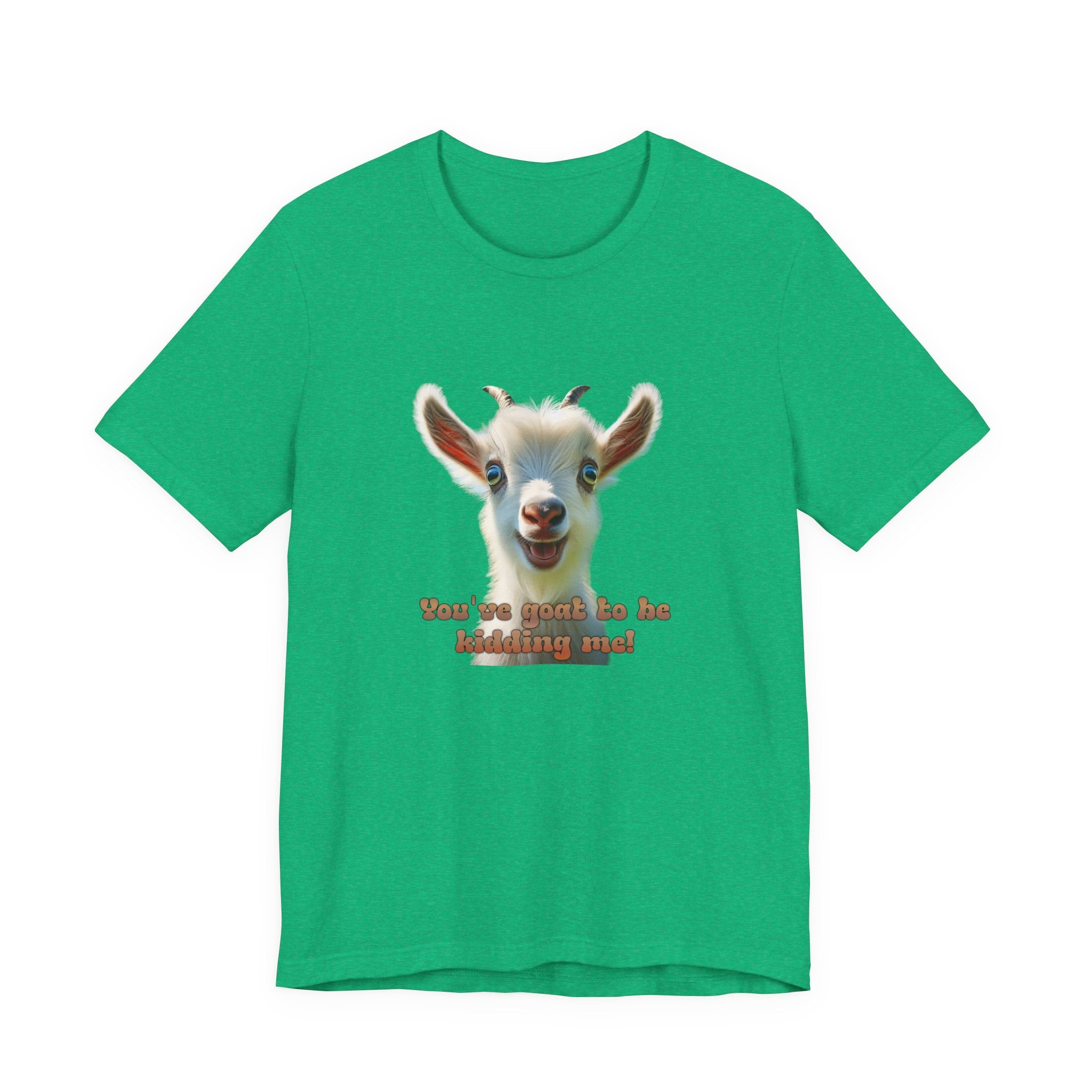 Funny Goat T-Shirt — "You’ve Goat To Be Kidding Me!" Cute Goat Graphic Tee