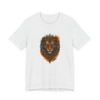 Tiger Flame Graphic T-Shirt — Tribal Tiger Head Design