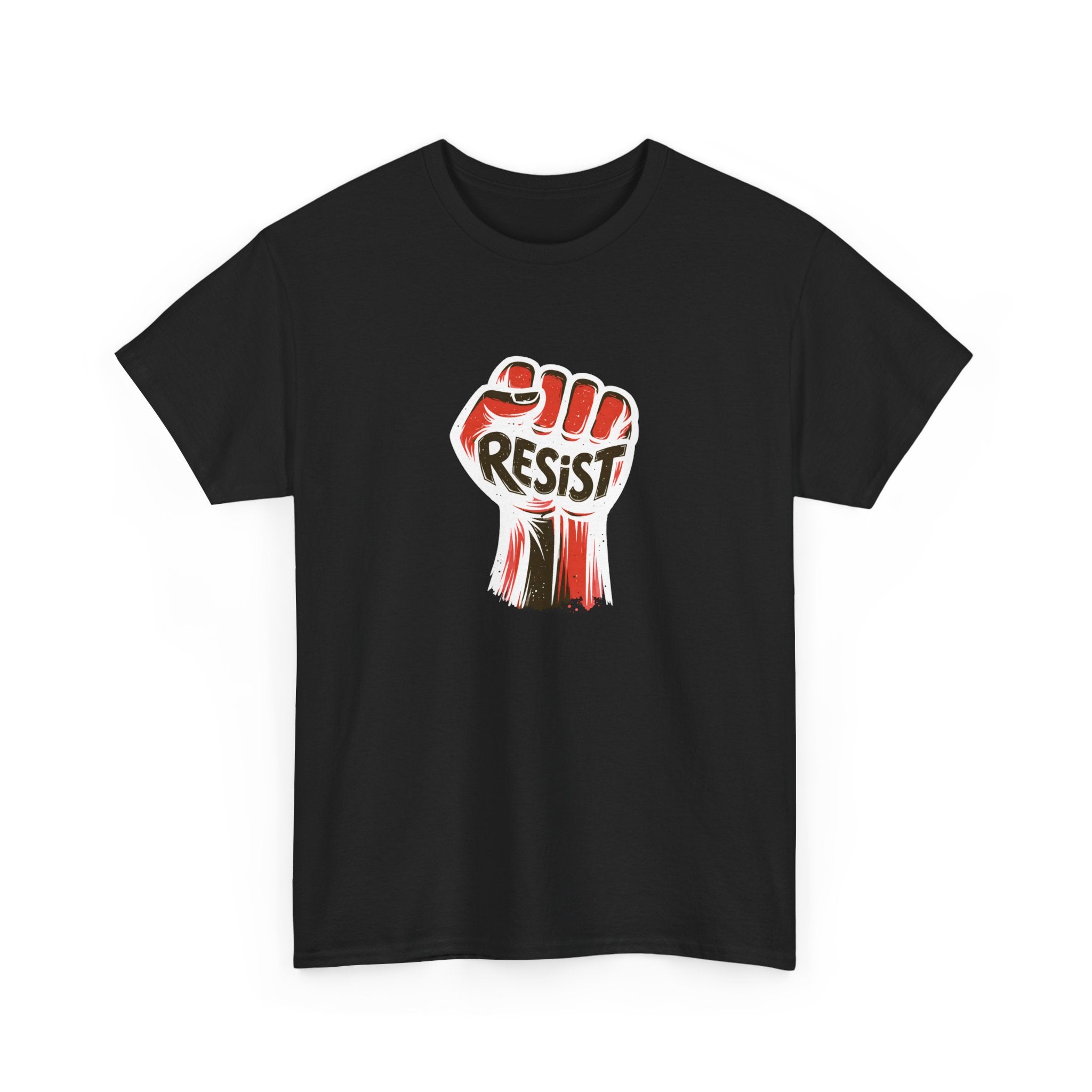 Resist Fist T‑Shirt — Bold Protest Graphic Tee