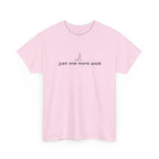 “just one more walk” Minimal Dog Walking Tee For Her