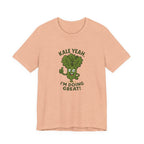 Kale Yeah! I'm Doing Great T-Shirt — Funny Healthy Veggie Graphic Tee