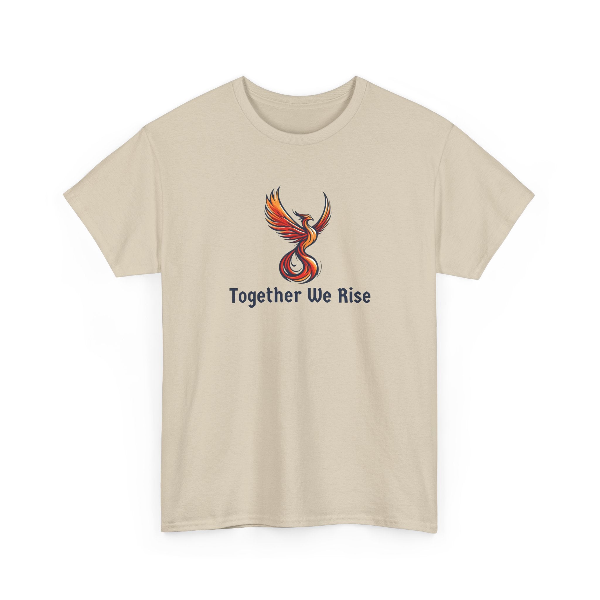 Phoenix Rising T‑Shirt — "Together We Rise" Inspirational Tee