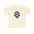 Tiger T-Shirt — Intricate Blue And White Tiger Graphic Tee