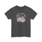 Relaxing Tea Illustration T-Shirt — "Breathe in, Exhale Doubt" Comfort Tee