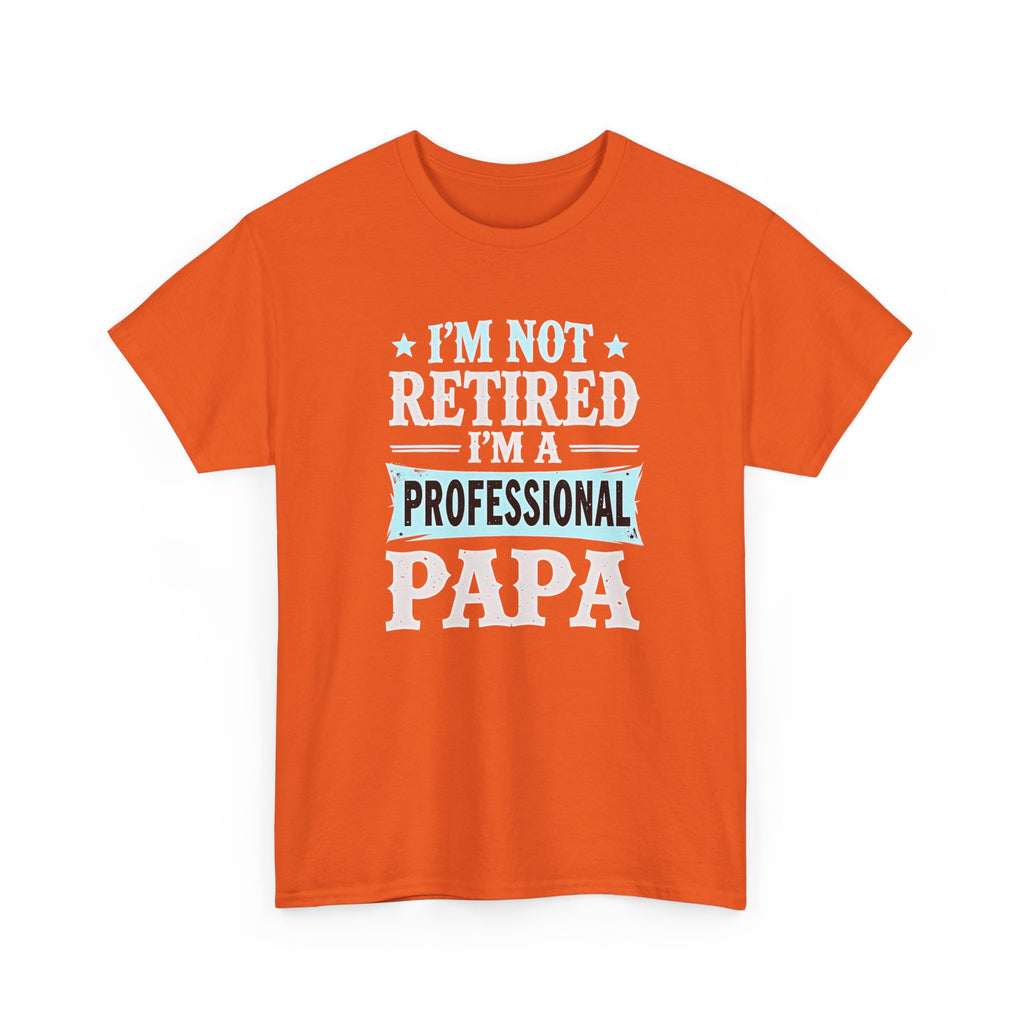 I'm Not Retired I'm A Professional Papa T-Shirt