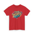 Currently Winging It Graphic Tee — Retro Script Casual Shirt
