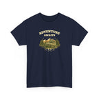 Adventure Awaits T‑Shirt — Vintage Camper Outdoor Graphic Tee