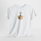 T-Shirt — Lightbulb Idea Think Outside The Box Graphic Tee