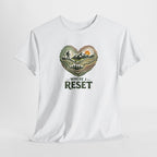 Where I Reset Tee — Nature Heart Hiking T‑Shirt