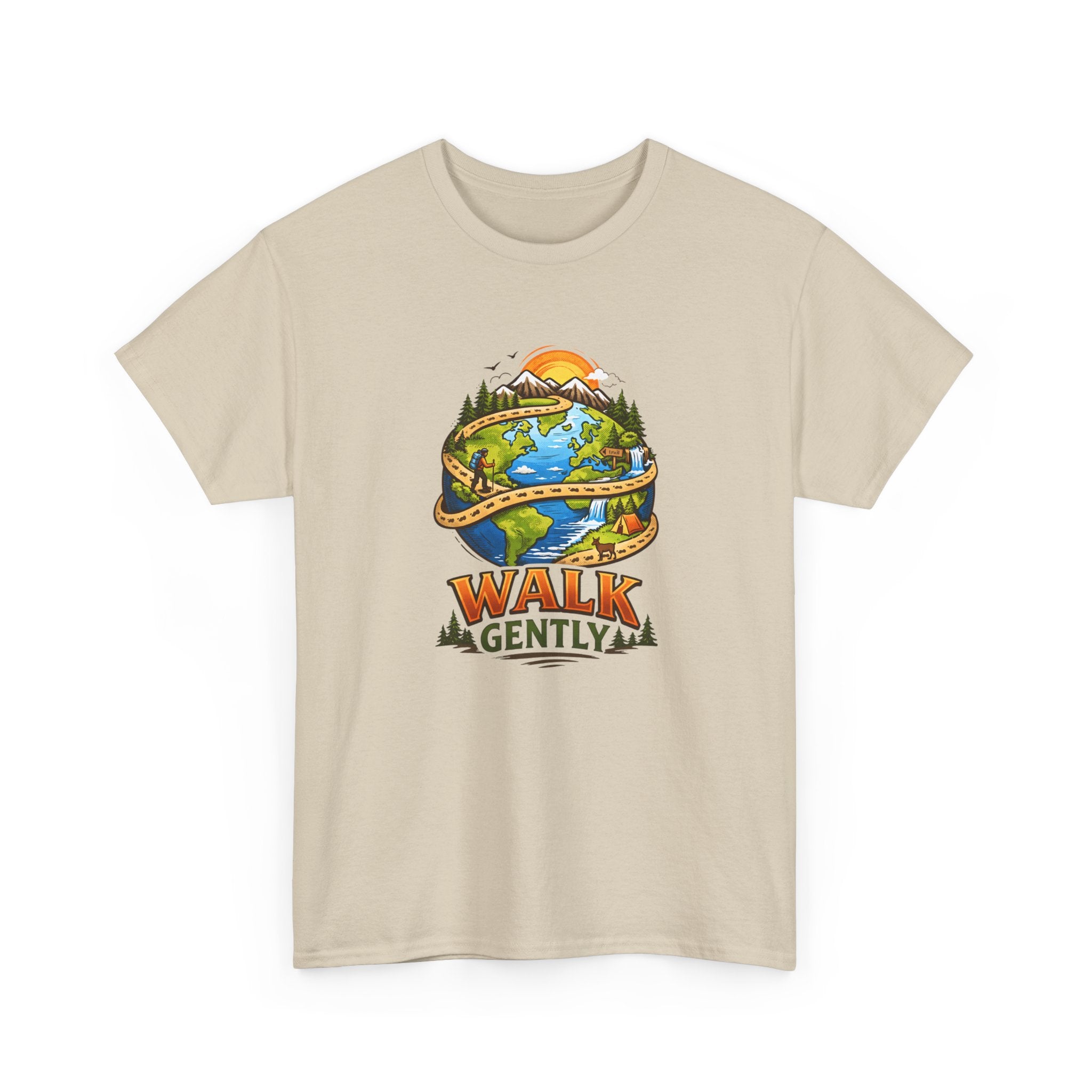 Walk Gently Earth & Nature Graphic Tee