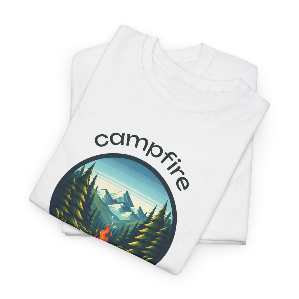 Campfire State of Mind T-Shirt — Outdoor Camping Graphic Tee