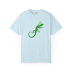 Green Gecko Graphic T-Shirt — Nature Lizard Shirt