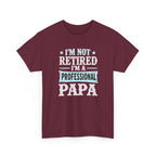 I'm Not Retired I'm A Professional Papa T-Shirt