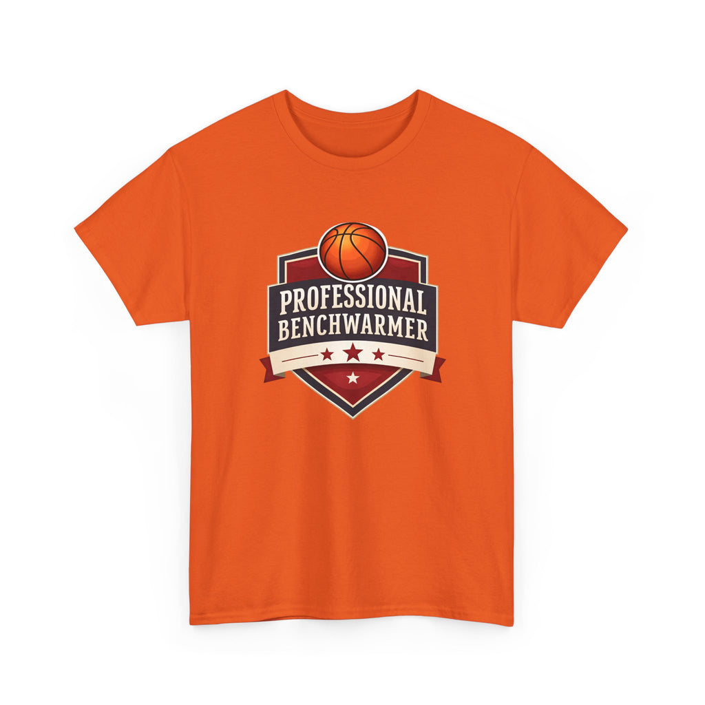 Professional Benchwarmer Basketball T-Shirt Funny Sports Graphic Tee