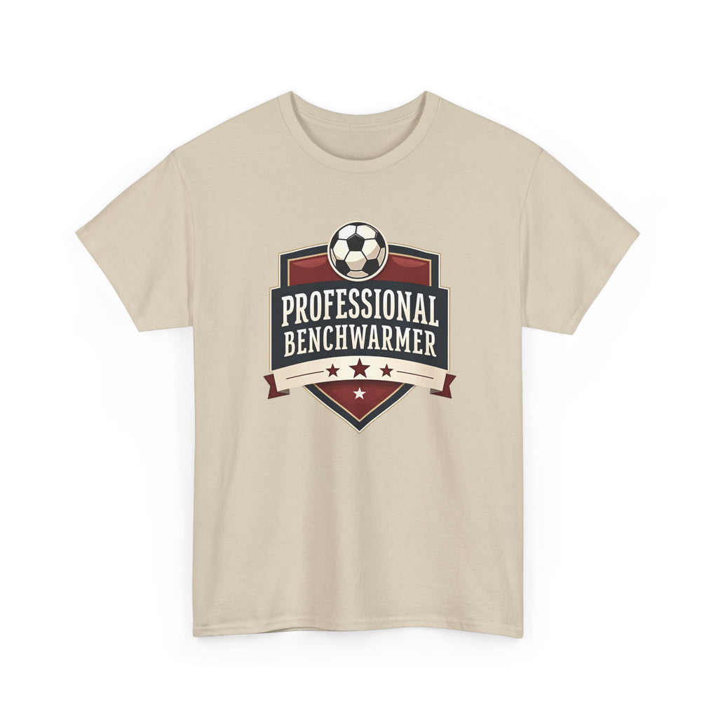 Professional Benchwarmer Soccer T-Shirt Funny Sports Tee