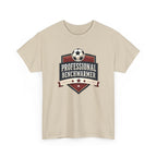 Professional Benchwarmer Soccer T-Shirt Funny Sports Tee