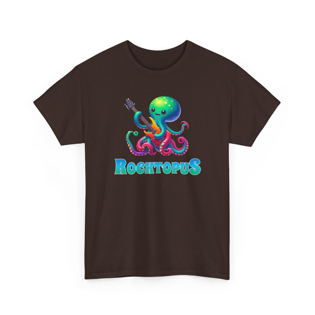 Rocktopus T-Shirt — Cute Octopus Playing Guitar Graphic Tee