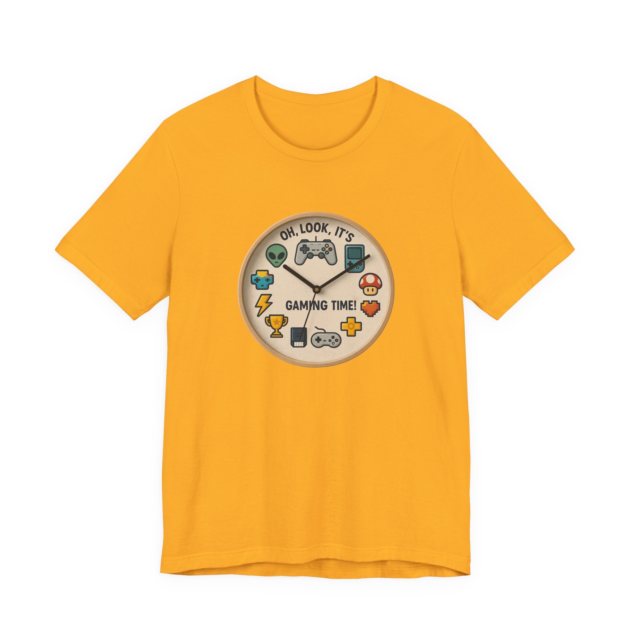 Gaming Time Graphic Tee — "Oh, Look, It's Gaming Time" Video Game Controller Shirt