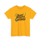 Highly Medicated and Caffeinated Funny Coffee Tee