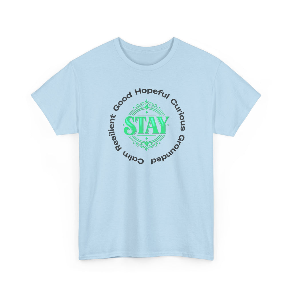 Stay Positivity Tee — "STAY" Positive Mindset Graphic T-Shirt
