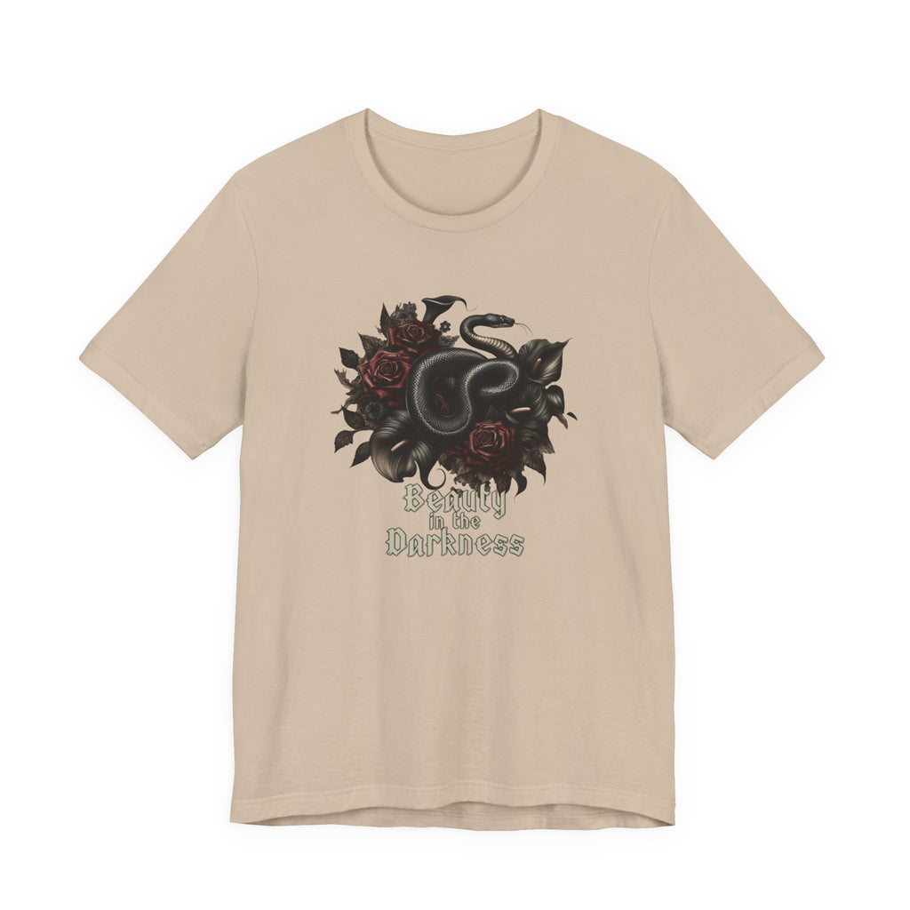 Snake Floral T-Shirt — Beauty in the Darkness Graphic Tee