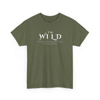 I'm Wild Minimalist Graphic Tee — 'I'm Wild' Text Design