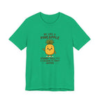 Pineapple Inspirational Tee – "Be Like a Pineapple: Stand Tall, Wear a Crown, Be Sweet Inside"