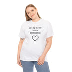 Life Is Better with a Chihuahua Heart Dog Lover Tee