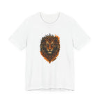 Tiger Flame Graphic T-Shirt — Tribal Tiger Head Design