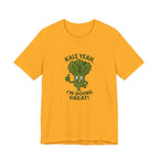 Kale Yeah! I'm Doing Great T-Shirt — Funny Healthy Veggie Graphic Tee