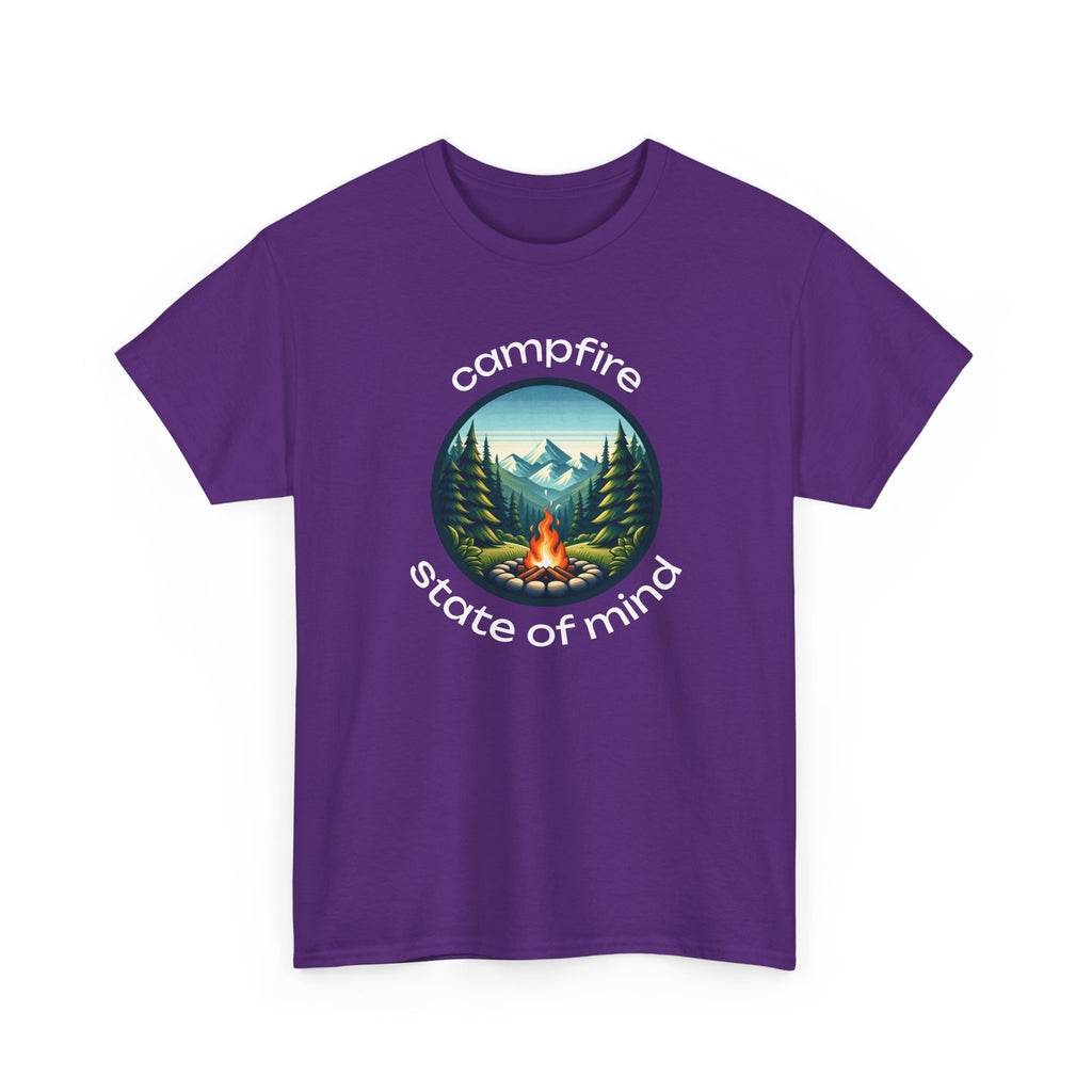 Campfire State of Mind T-Shirt — Outdoor Camping Graphic Tee