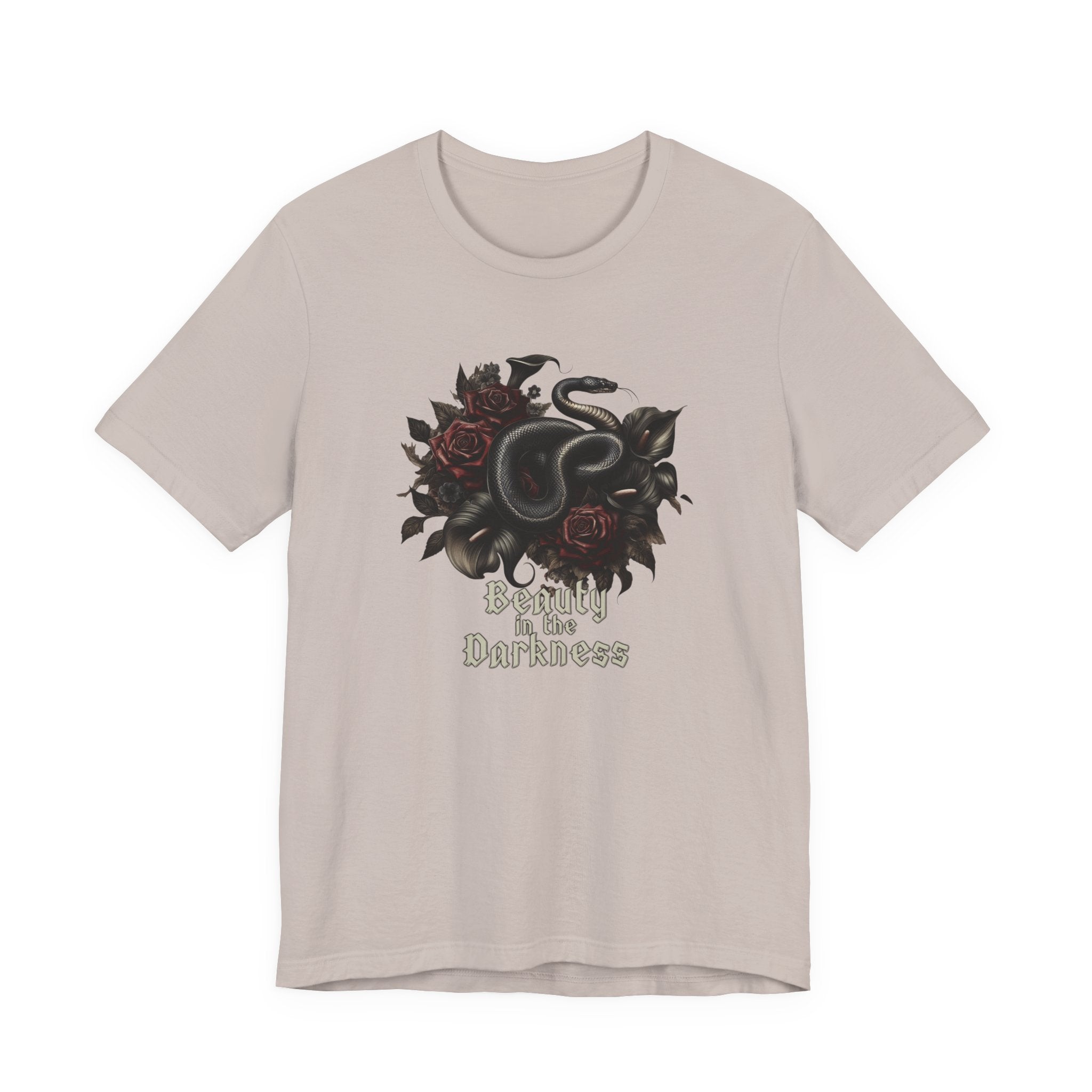 Snake Floral T-Shirt — Beauty in the Darkness Graphic Tee