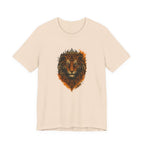 Tiger Flame Graphic T-Shirt — Tribal Tiger Head Design