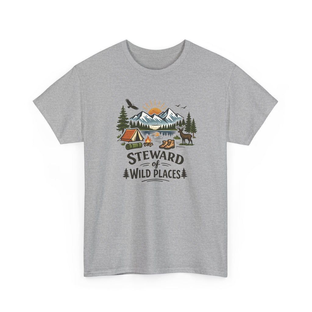 Steward of Wild Places Camping Graphic Tee