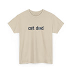 Cat Dad T‑Shirt — Minimalist Funny Cat Lover Tee