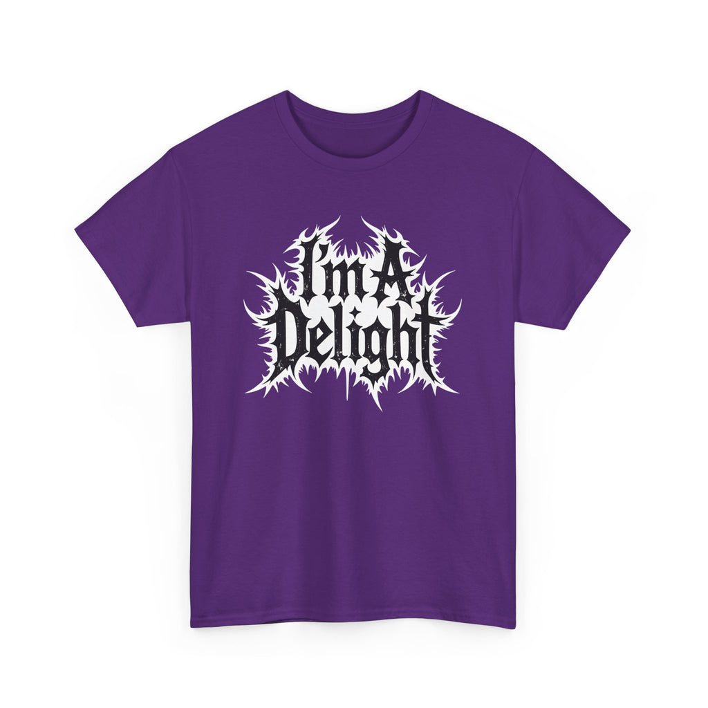Gothic "I'm A Delight" Graphic Tee