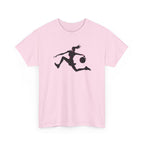 Basketball Player Silhouette T-Shirt — Dynamic Graphic Tee for Basketball Fans