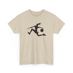 Basketball Player Silhouette T-Shirt — Dynamic Graphic Tee for Basketball Fans