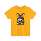 Goat Ibex Soccer Tee — "My Team Is the GOAT" Sports Fan T-Shirt